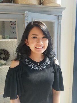 ワークスヘアー(WORKS HAIR) ネイビーアッシュ