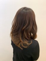 パティオン(PATIONN)&nbsp;お洒落インナーカラーのゆるミックスカールミディアムスタイル☆