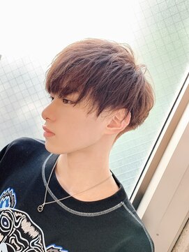 リップス 表参道店(LIPPS) 韓流マッシュ　ツーブロック　刈り上げ　ブリーチカラー