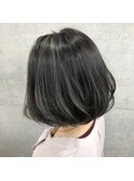大人ボブハイライトデザインスタイル