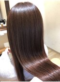tuuli筑紫野店☆くすみピンク☆艶髪☆ロング