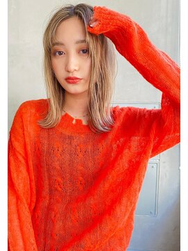 アメリ 新宿(Ameri) Ameri  20代30代40代センター分け大人ミディ