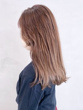 アイティーバイアルバム 下北沢店(IT by ALBUM) ライトベージュ_外ハネボブセクションカラー_ba361331