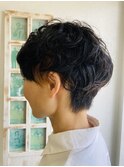 マッシュショートスタイル