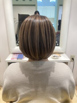 チアー(Cheer) ボブ×バレイヤージュ