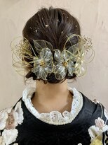 オブジェ(OBJET) 成人式、振袖ヘアセット