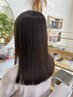 艶髪TOKIOリ＋縮毛矯正ストレート＋カット￥22,000