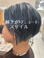 アース 武蔵境店(HAIR & MAKE EARTH) 前下がりショートスタイル☆