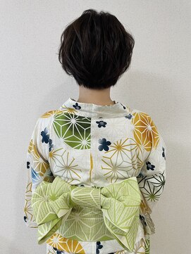 ヒャン(hyang) ショートヘア編み込みスタイル/ヘアセット