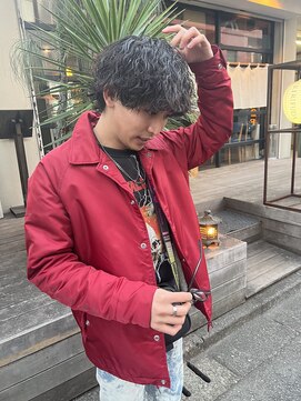 サイファー 心斎橋(CIPHER.) 王道メンズパーマ1