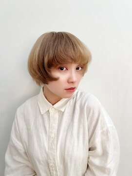 ローネス ギンザ(LONESS ginza) 垢抜けハイトーンショート◎<銀座/ハイトーン/ショートボブ>