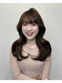 【韓国ヘア】【ワンホンヘア】