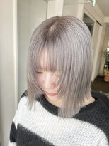 ダブル アンダーバー サロン(W_SALON) 【W_SALON 河原町】淡色グレージュ/ダブル~トリプルカラー