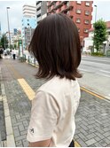 レイヤーロブ・ベージュブラウン