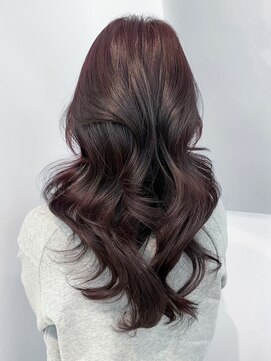 アイティーバイアルバム 下北沢店(IT by ALBUM) ウェーブパーマレイヤーロングニュアンスカラー_ba506091