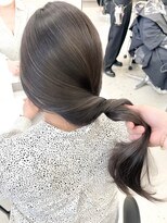 ゴカン バイ ジル ブラン 名古屋(Gokan by JIL BLAN)&nbsp;ハイライトバレイヤージュダブルカラーショートカット30代40代