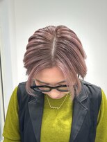 エゴ 池袋(EGO)&nbsp;ピンクシャドールーツ/ピンクベージュ/ショート