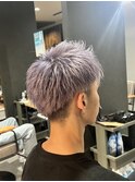 パープルシルバー [柏/メンズサロン/ハイトーンカラー]