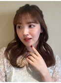 プチヘアセットねじりアレンジで特別感と華やかさを
