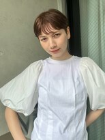 チャンチ(chanch)&nbsp;ミルクティーベージュ　ベリーショート