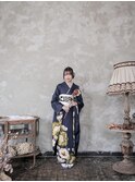 振袖着付　前撮り