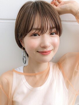 ノイ(noi) 顔周りレイヤーカットくびれヘアミルクティーベージュカラー