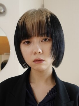 ユルク トウキョウ(jurk tokyo) 黒髪とブロンド　デザインカラー