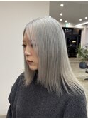 ホワイトシルバー10代20代ホワイトカラー