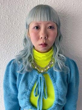 キジ(KIJI) ★ワイドバング×ホワイトブルー★