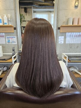 ラリュエル 江曽島店(La Ruelle.) 【水素】髪質改善カラー＆髪質改善トリートメント