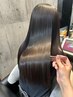 【2回目以降】【美髪】カット＋縮毛矯正＋Period.髪質改善ケラテイン ￥34800