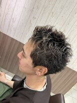アース 天満橋店(HAIR & MAKE EARTH)&nbsp;スパイキーショートブリーチ