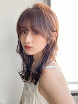 エトラ 渋谷店(etora) 小顔 前髪 レイヤーカット ホワイトグレージュ"