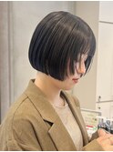 ボブミニボブショートショートボブワイドバング