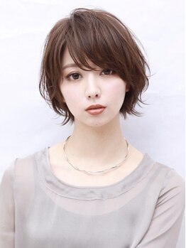 ドール 阪急高槻(DOLL)の写真/【カット+透明感カラー¥9500】「丸顔・面長・絶壁…どんなお悩みもOK」プロが解決します◎[髪質改善]