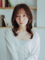 リュープリエ 笹塚(Lieu plie)&nbsp;ミディアムウルフレイヤースタイル