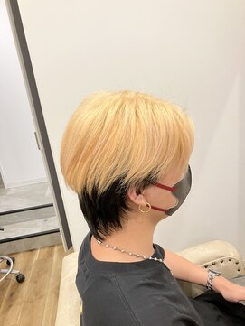 アフィネ ヘアライフデザイン(Affiner HAIR LIFE DESIGN) ブロンドアンブレラカラー