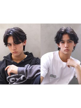 [京橋/学割]メンズカット\3300/眉カット付\3850駅近＆最終受付20:30迄で仕事帰りも◎スパで疲れを癒せる