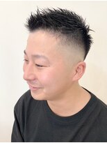 スウェル 稲毛店(Swell)&nbsp;サーフカール/フェザーパーマ/ブルーブラック/稲毛駅/眉毛