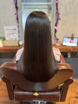 スローネ(THRONE)&nbsp;縮毛矯正で艶髪／20代30代40代／新宿／髪質改善