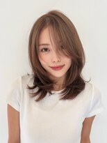 ルージュシー 堀江(RU10C) レイヤー/ウルフ/ブリーチなしダブルカラー