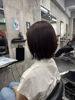 コワファースト長崎シャンプーボーイ 2nd(COIFF1RST 長崎 SHAMPOO BOY) ぱつっとボブ ショートボブ