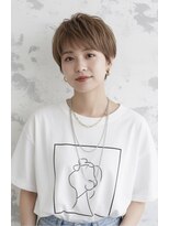 ニコフル(Nico-Hulu)&nbsp;ショートマッシュ×ミルクベージュ【人形町/浜町/水天宮】