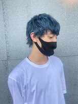 メンズ クーヘアー(Men's coohair)&nbsp;シアンブルー