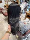 Rasca◇ネイビーブラック 暗髪 ミディアム
