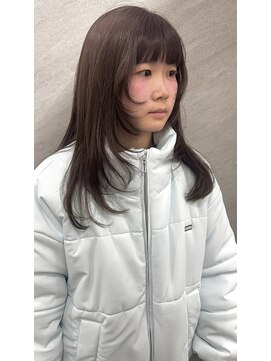 フレームプラス なんば駅前店(FRAME+) フェイスレイヤー　ピンクブラウン