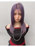 業界最高峰ケアブリーチ使用!ラベンダーパープル♪