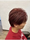 ハイライトバレイヤージュダブルカラーケアブリーチ20代30代