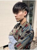 前下がりソリッドショート