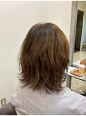 大人ガーリー/ダークアッシュ/似合わせカット/成田公津の杜駅
